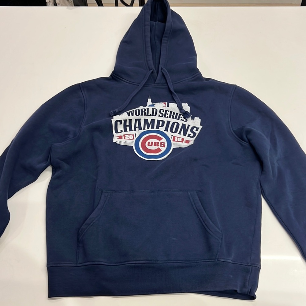 Men’s red jacket cubs World Series 2016 sweatshirt